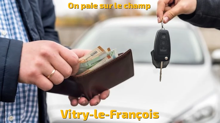 Rachat d'une voiture accidentée non réparée à Vitry-le-François