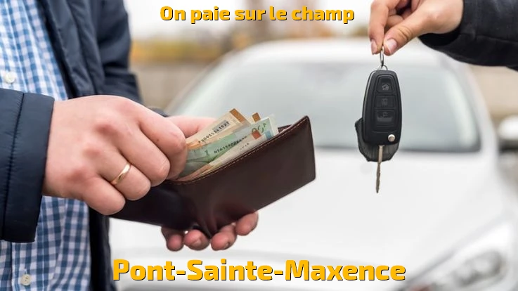 Voiture endommagée rachetée par Manocar à Pont-Sainte-Maxence
