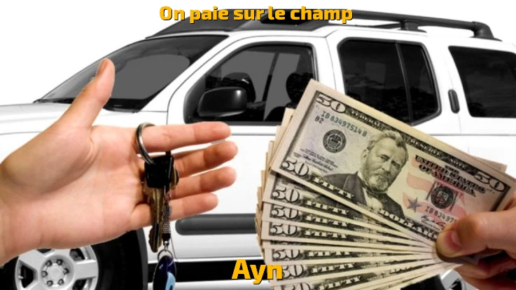 Manocar reprend un véhicule accidenté Chemin de Bel-Air à Ayn