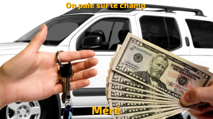 Manocar reprend un véhicule accidenté Avenue du General de Gaulle à Méré