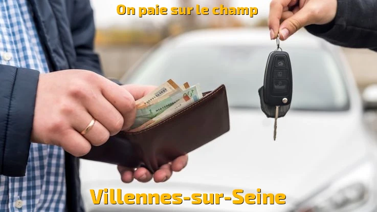Reprise d'un véhicule accidenté à Villennes-sur-Seine