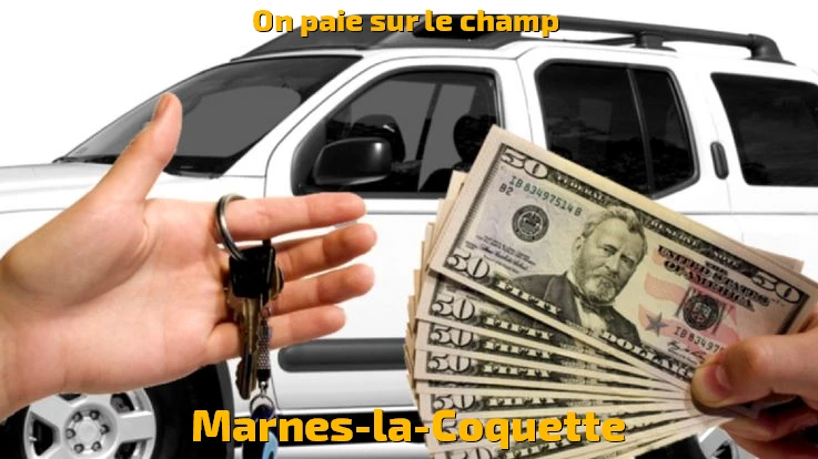 Reprise d'un véhicule accidenté à Marnes-la-Coquette