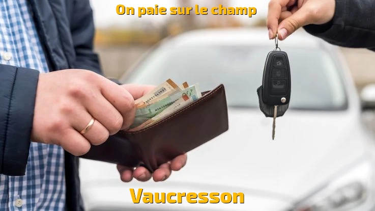 Véhicule accidenté examiné pour rachat par Manocar à Vaucresson